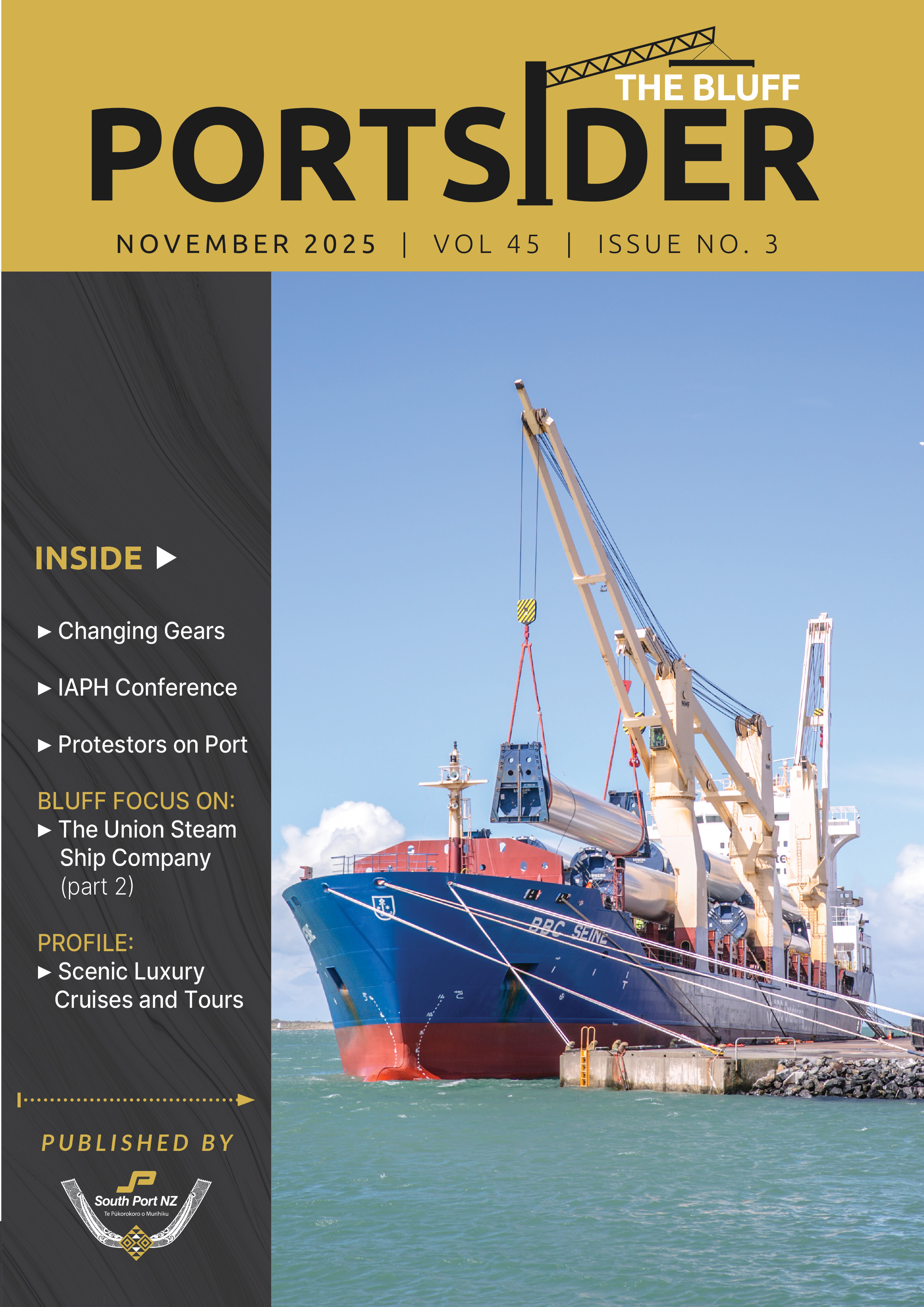 Portsider November 2025 cover